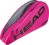 Raquetero Head Tour Rosa/Negro X3