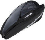Raquetero Head Tour Negro x3