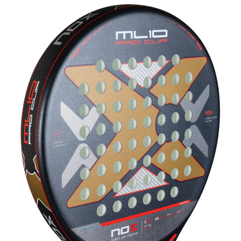 NOX PALA ML10 PRO CUP ROUGH SURFACE EDITION BY MIGUEL LAMPERTI 2025
