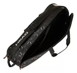 Raquetero Head Team Racquet Bag M Negro Gris