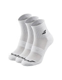 Paquete de 3 pares de calcetines Babolat Quarter