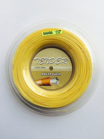 Rollo de cuerda Tender Polytouch de 200mts. Dif. Colores.