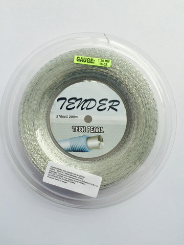 Rollo de cuerda Tender Tech-Pearl de 200mts Dif. Colores.