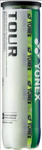 Pelota de tenis Yonex Tour con 4 bolas